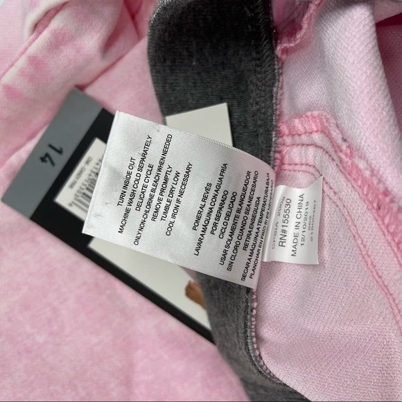 Buffalo Pants Pink Jogger Legging Skinny Soft Playground School Barbie 14 New - Picture 12 of 12